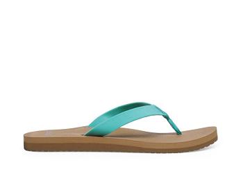 Sanuk Ashland St Veganska Flip Flop Dam Turkos | Sverige 449YXF